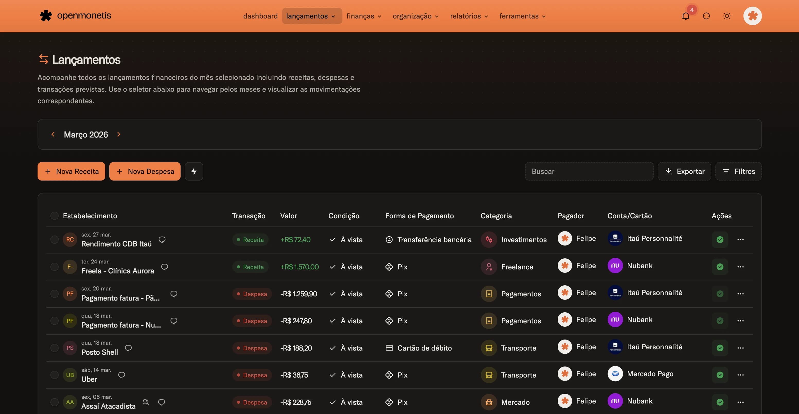 Preview Lançamentos