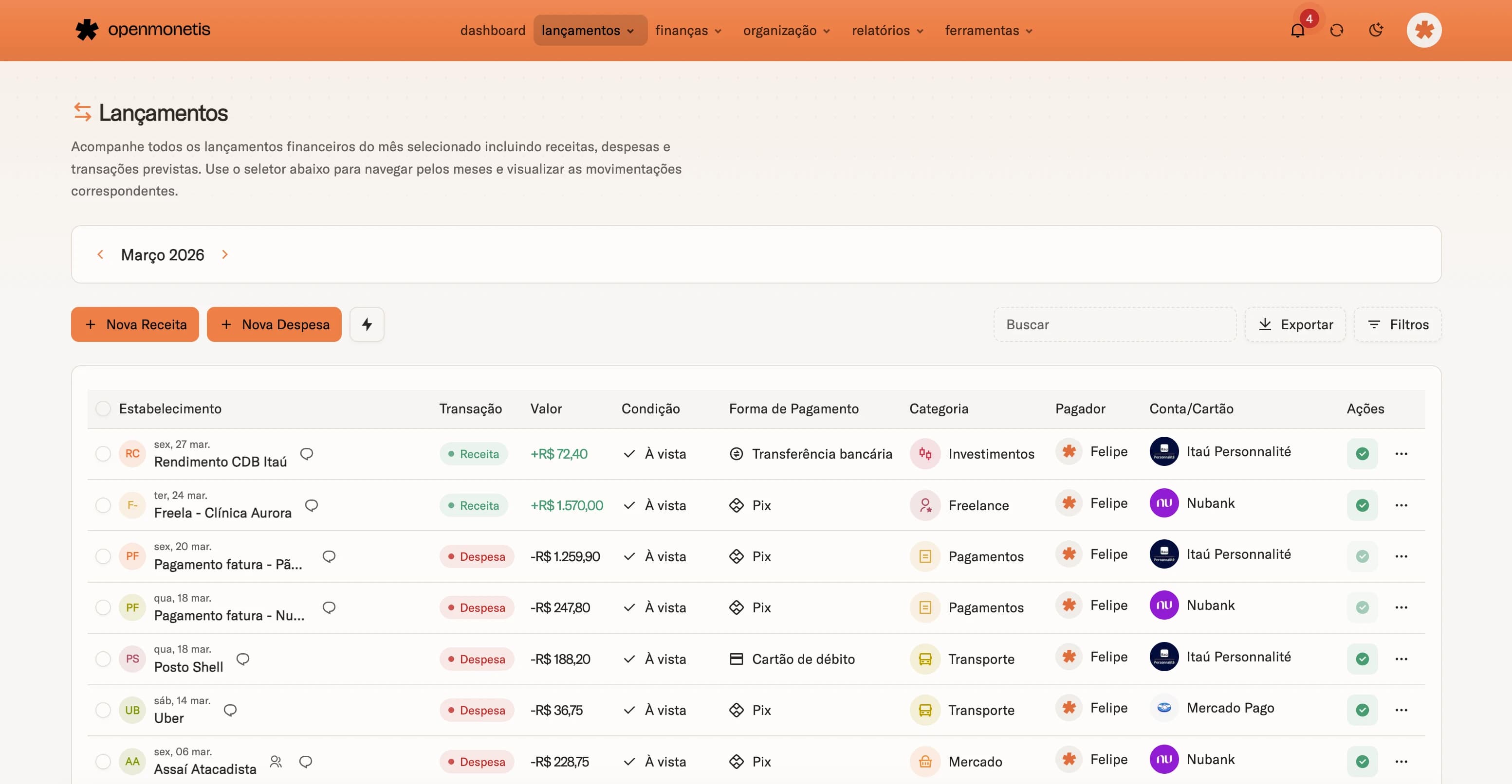Preview Lançamentos